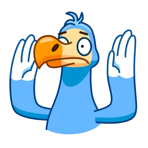 😳 Стикер «Donnie Dodo» для Telegram
