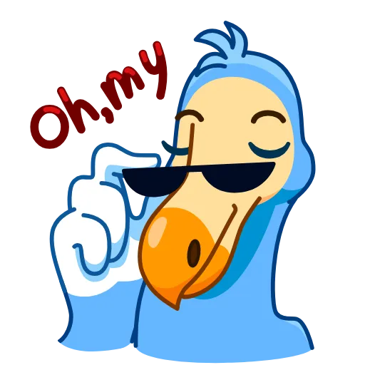 😎 Стикер «Donnie Dodo» для Telegram
