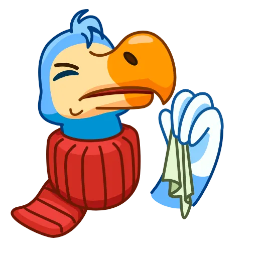 🤧 Стикер «Donnie Dodo» для Telegram