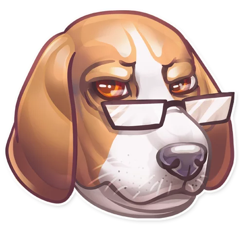 😠 Стикер «Dog it» для Telegram
