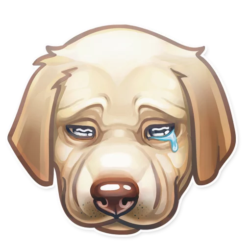😢 Стикер «Dog it» для Telegram
