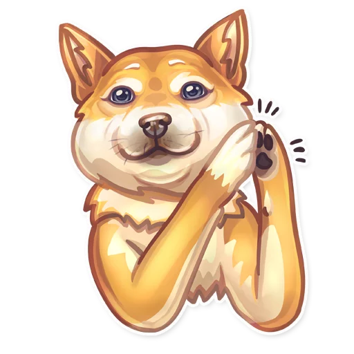 👏 Стикер «Dog it» для Telegram