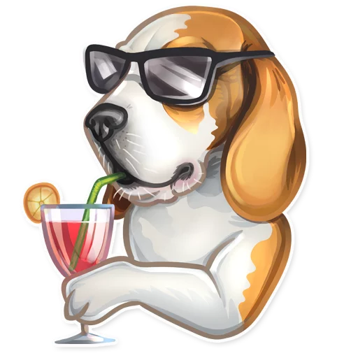 😎 Стикер «Dog it» для Telegram