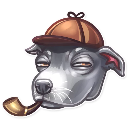 🕵 Стикер «Dog it» для Telegram