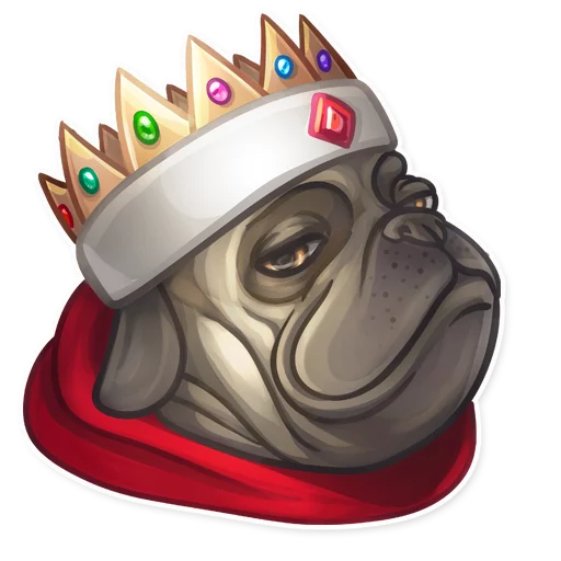 👑 Стикер «Dog it» для Telegram
