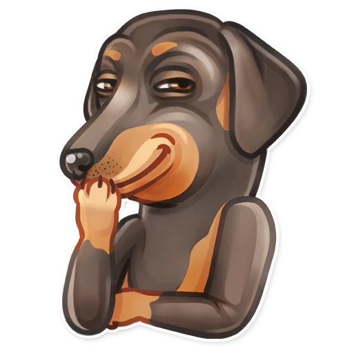 😏 Стикер «Dog it» для Telegram