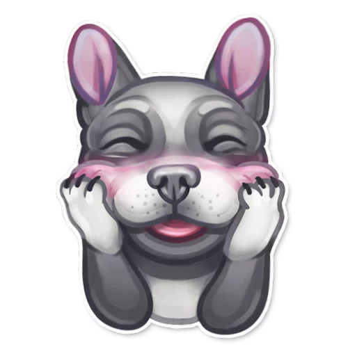 ☺️ Стикер «Dog it» для Telegram