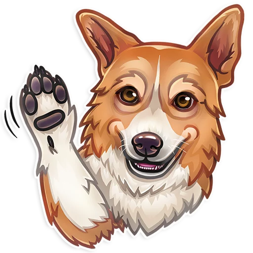 👋 Стикер «Dog it» для Telegram