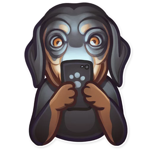 👀 Стикер «Dog it» для Telegram