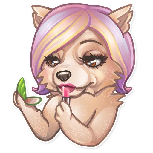💄 Стикер «Dog it» для Telegram