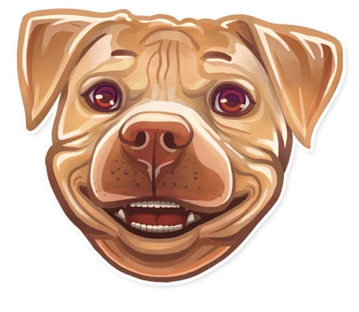 😀 Стикер «Dog it» для Telegram