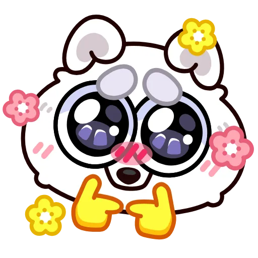 ☺️ Стикер «Пес Кукис» для Telegram