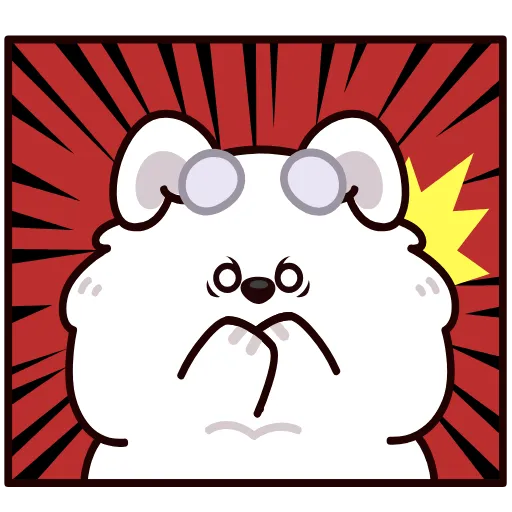 😱 Стикер «Пес Кукис» для Telegram