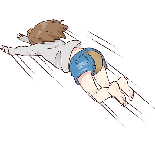 😖 Стикер «Собачка тян» для Telegram
