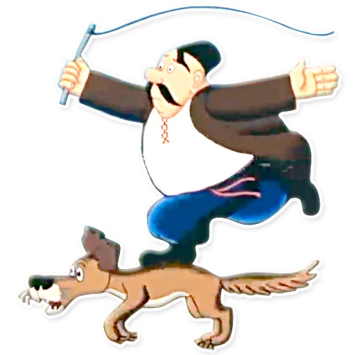 🎪 Стикер «Жил-был пёс» для Telegram