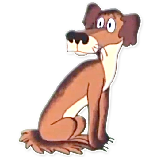 👀 Стикер «Жил-был пёс» для Telegram