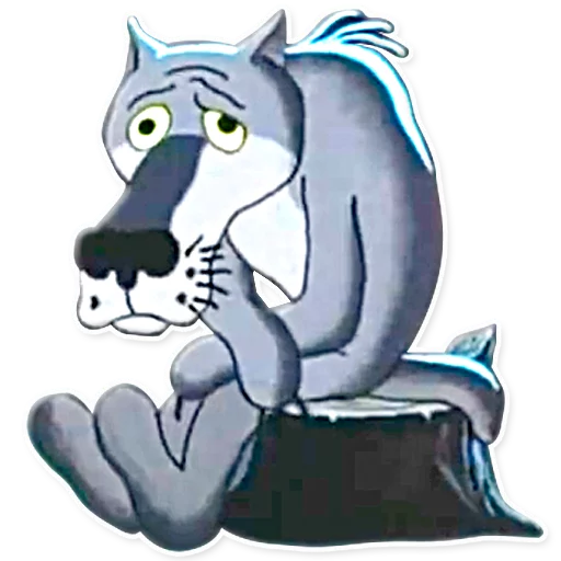 😞 Стикер «Жил-был пёс» для Telegram