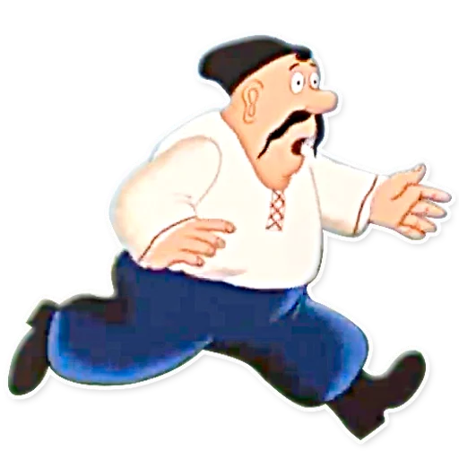 🏃 Стикер «Жил-был пёс» для Telegram