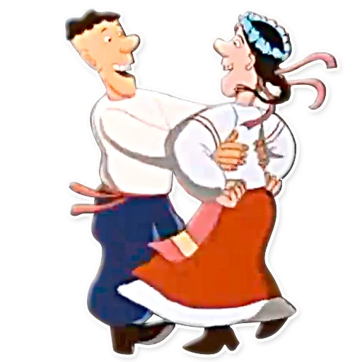 💃 Стикер «Жил-был пёс» для Telegram