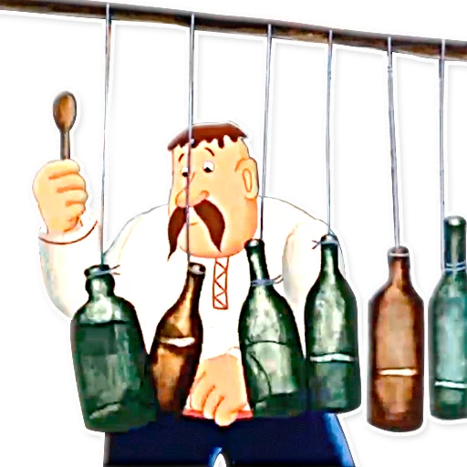 🎼 Стикер «Жил-был пёс» для Telegram