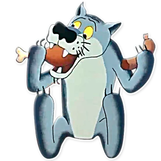 🍔 Стикер «Жил-был пёс» для Telegram
