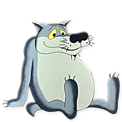 ☺ Стикер «Жил-был пёс» для Telegram