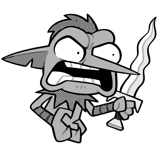 🗡 Эмодзи «Пёсий вой» для Telegram