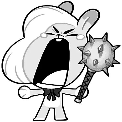 😲 Эмодзи «Пёсий вой» для Telegram