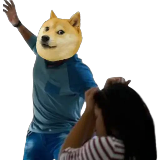 😂 Стикер «Doge(Ⲁⲡⲁⲛⲟⲅⲃ)» для Telegram