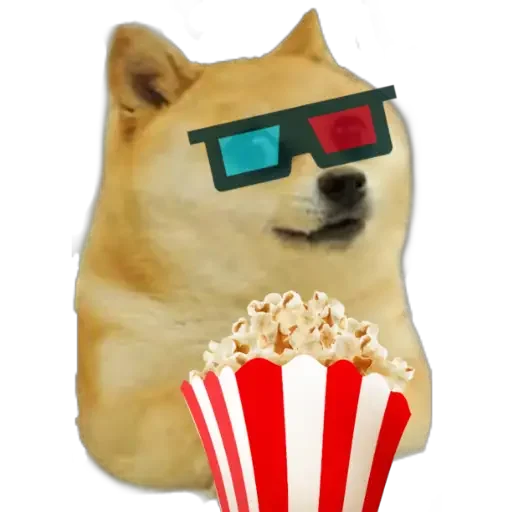 😂 Стикер «Doge(Ⲁⲡⲁⲛⲟⲅⲃ)» для Telegram
