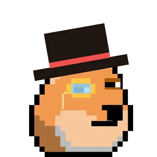 🧐 Стикер «8Bit Doge Animated» для Telegram
