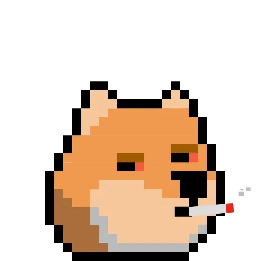 🚬 Стикер «8Bit Doge Animated» для Telegram