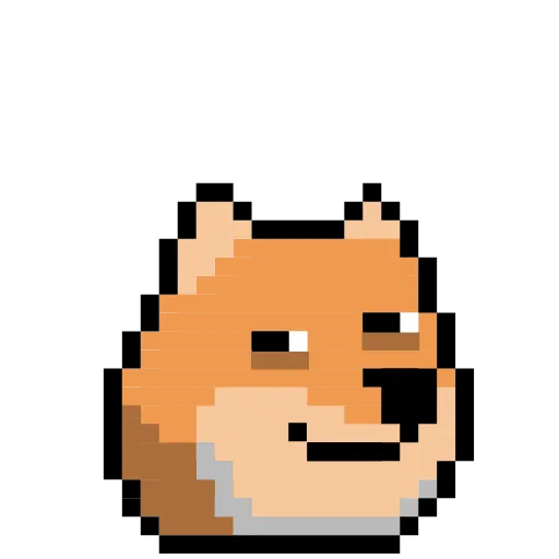 😁 Стикер «8Bit Doge Animated» для Telegram