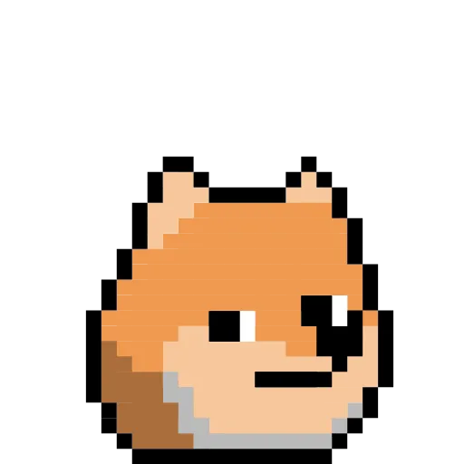 🙃 Стикер «8Bit Doge Animated» для Telegram