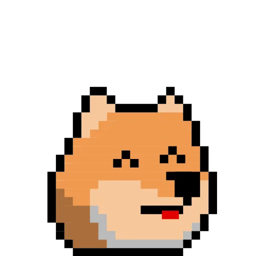😋 Стикер «8Bit Doge Animated» для Telegram
