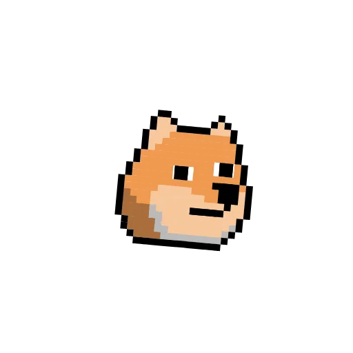 👀 Стикер «8Bit Doge Animated» для Telegram