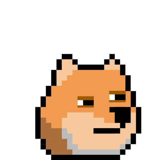 🧐 Стикер «8Bit Doge Animated» для Telegram