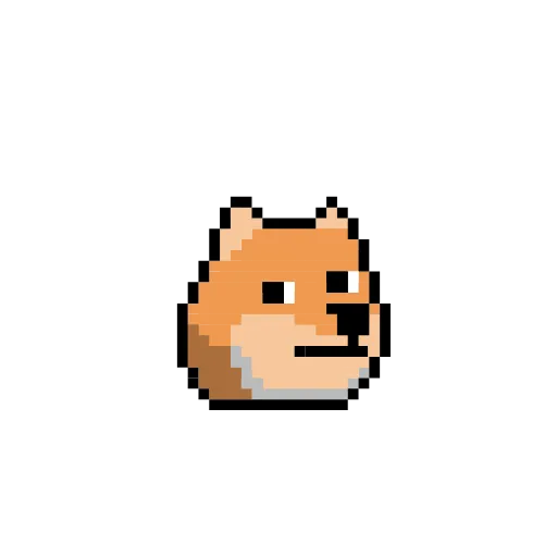 😕 Стикер «8Bit Doge Animated» для Telegram