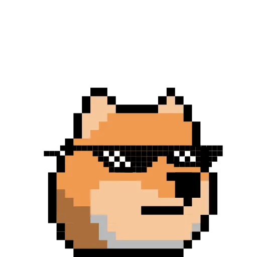 😎 Стикер «8Bit Doge Animated» для Telegram