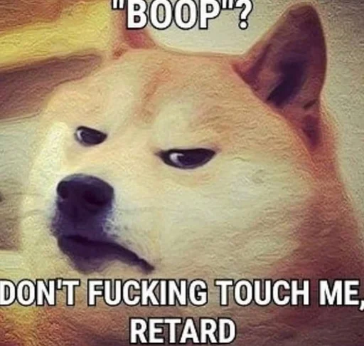 😠 Стикер «Doge Edits 3» для Telegram