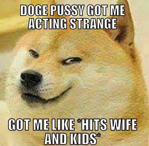 👊 Стикер «Doge Edits 3» для Telegram