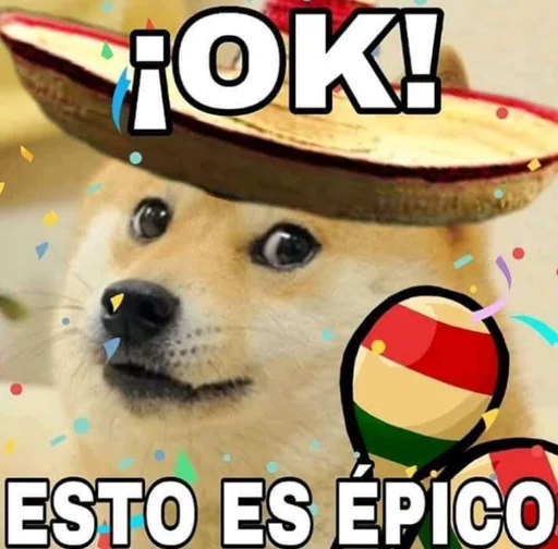 🎊 Стикер «Doge Edits 3» для Telegram