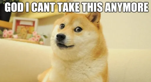 😥 Стикер «Doge Edits 3» для Telegram