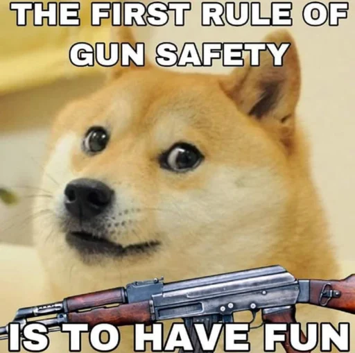 🔫 Стикер «Doge Edits 3» для Telegram