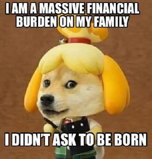 😃 Стикер «Doge Edits 3» для Telegram