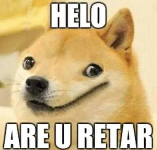 🤤 Стикер «Doge Edits 3» для Telegram