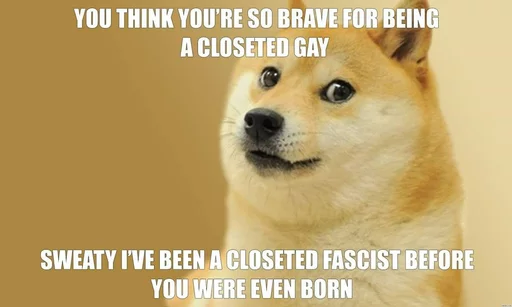 🏳️‍🌈 Стикер «Doge Edits 3» для Telegram