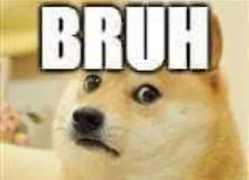 🙁 Стикер «Doge Edits 3» для Telegram