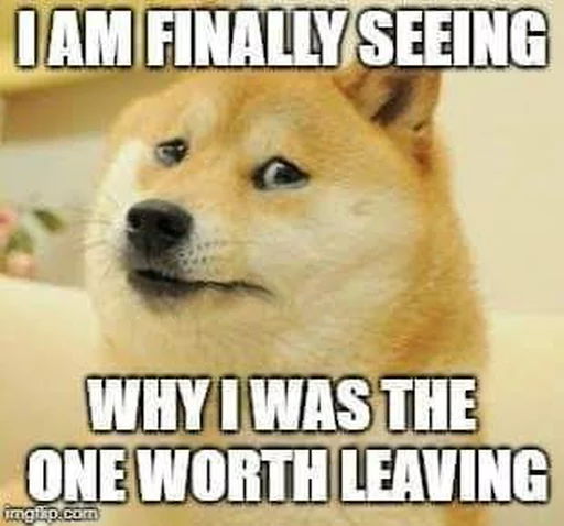 😔 Стикер «Doge Edits 3» для Telegram