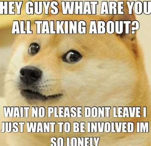 😞 Стикер «Doge Edits 3» для Telegram